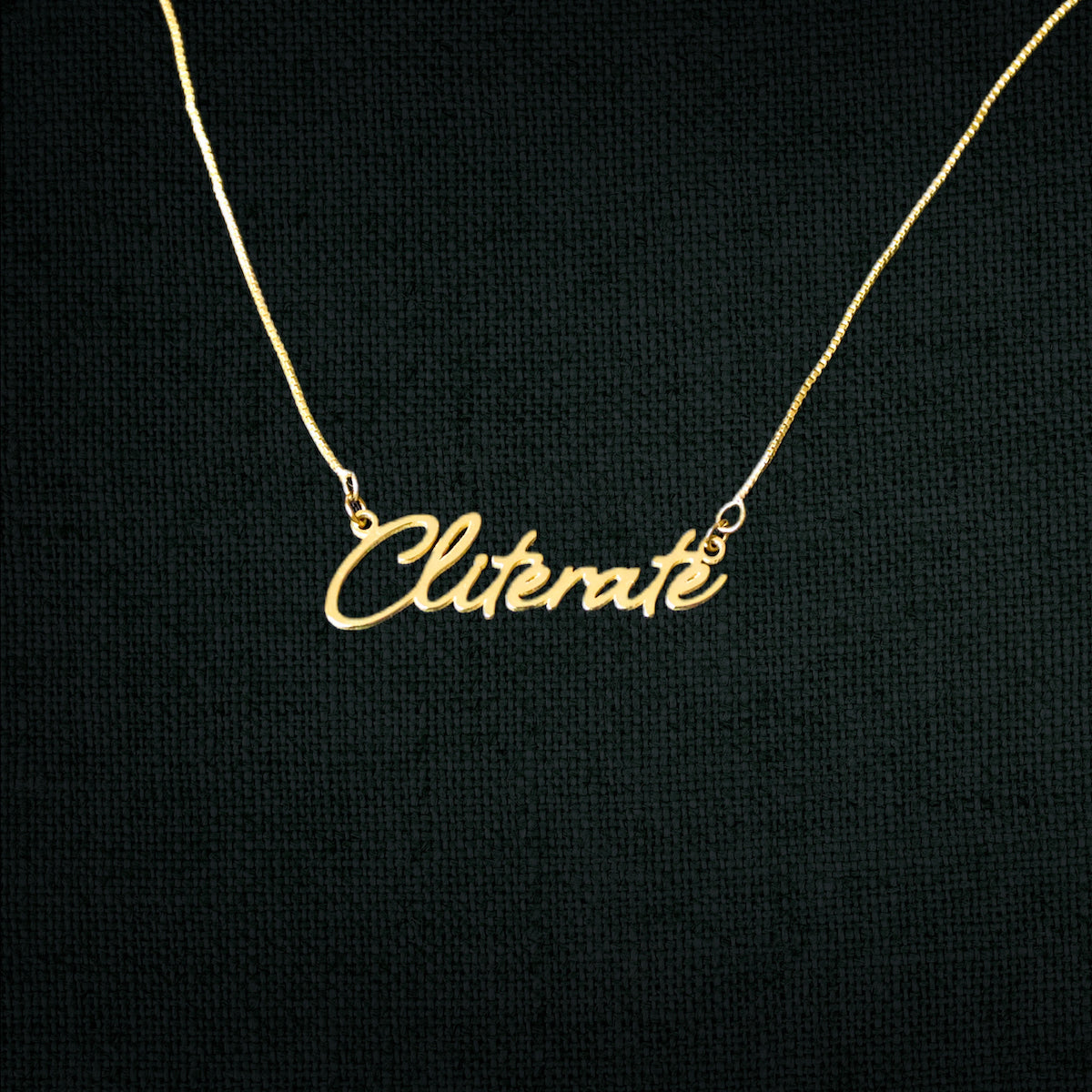 Cliterate Necklace
